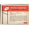 Image 2 : 1960 FLEER NFL BRUCE HARTMAN ROOKIE CARD