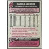 Image 2 : 1977 TOPPS HAROLD JACKSON