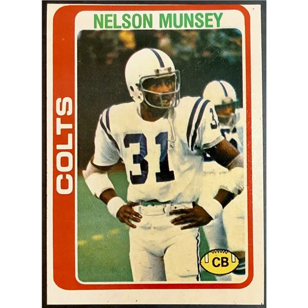 1978 TOPPS NELSON MUNSEY