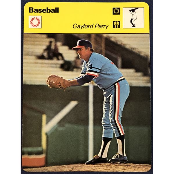 1978 SPORTSCASTER GAYLORD PERRY (HOF)