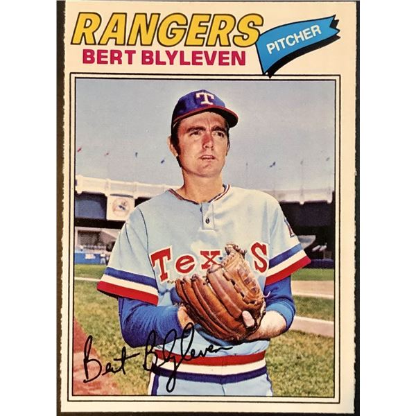 1977 O-PEE-CHEE BERT BLYLEVEN (HOF)