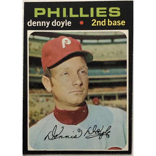 1971 TOPPS DENNY DOYLE ROOKIE CARD