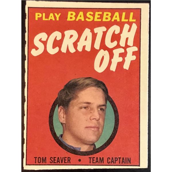 1970 TOPPS INSERT - TOM SEAVER (HOF)