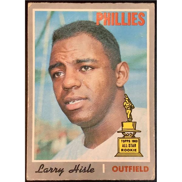 1970 O-PEE-CHEE LARRY HISLE ROOKIE CARD