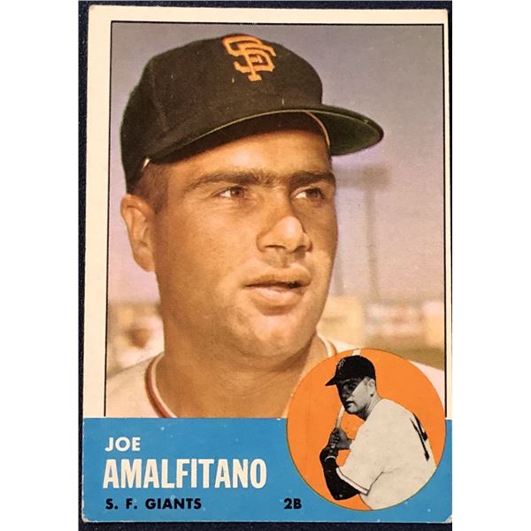 1963 TOPPS JOEY AMALFITANO