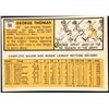 Image 2 : 1963 TOPPS GEORGE THOMAS