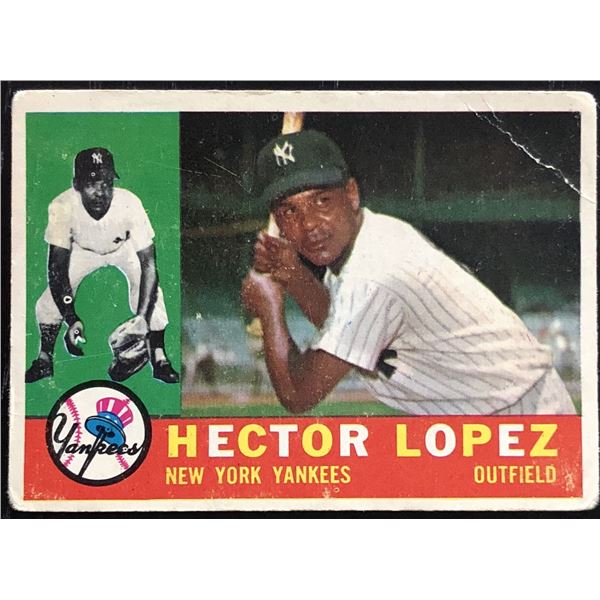 1960 TOPPS HECTOR LOPEZ