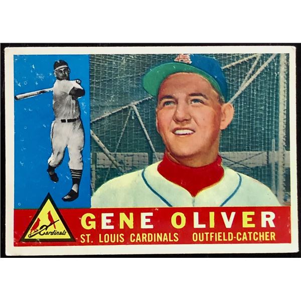 1960 TOPPS GENE OLIVER ROOKIE CARD