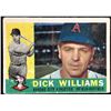Image 1 : 1960 TOPPS DICK WILLIAMS (HOF)