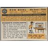 Image 2 : 1960 TOPPS BOB BUHL