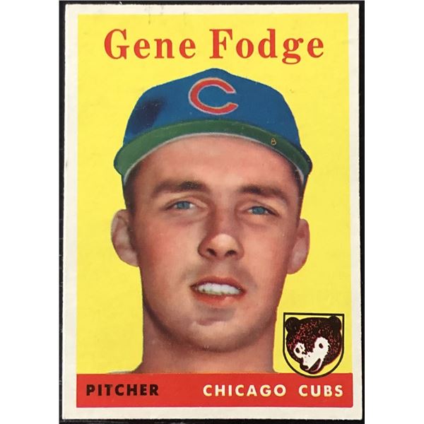 1958 TOPPS GENE FODGE