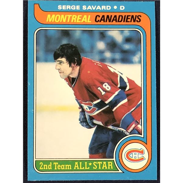 1979-80 O-PEE-CHEE SERGE SAVARD (HOF)