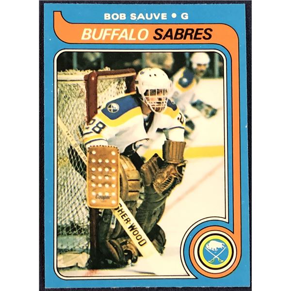 1979-80 O-PEE-CHEE BOB SAUVE ROOKIE CARD