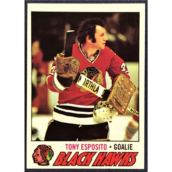 1977-78 TOPPS TONY ESPOSITO (HOF)