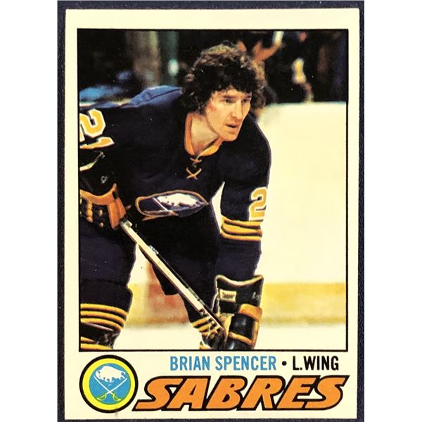 1977-78 TOPPS SPINNER SPENCER ROOKIE CARD