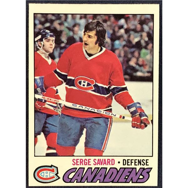 1977-78 TOPPS SERGE SAVARD (HOF)