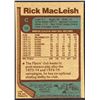 Image 2 : 1977-78 TOPPS RICK MacLEISH (HOF)