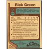 Image 2 : 1977-78 TOPPS RICK GREEN ROOKIE CARD