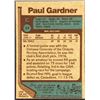 Image 2 : 1977-78 TOPPS PAUL GARDNER ROOKIE CARD