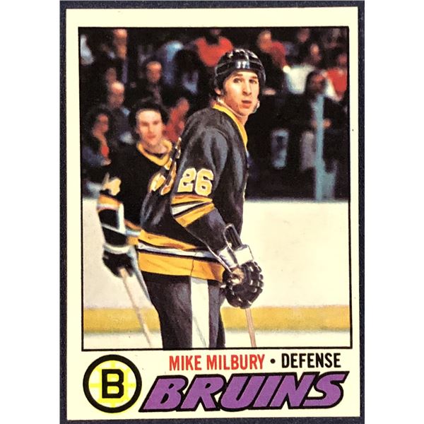 1977-78 TOPPS MIKE MILBURY ROOKIE CARD