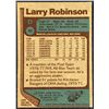 Image 2 : 1977-78 TOPPS LARRY ROBINSON (HOF)