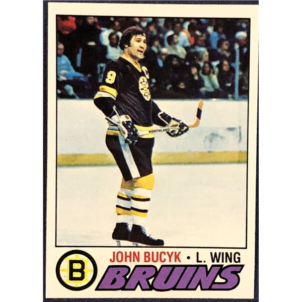 1977-78 TOPPS JOHN BUCYK (HOF)