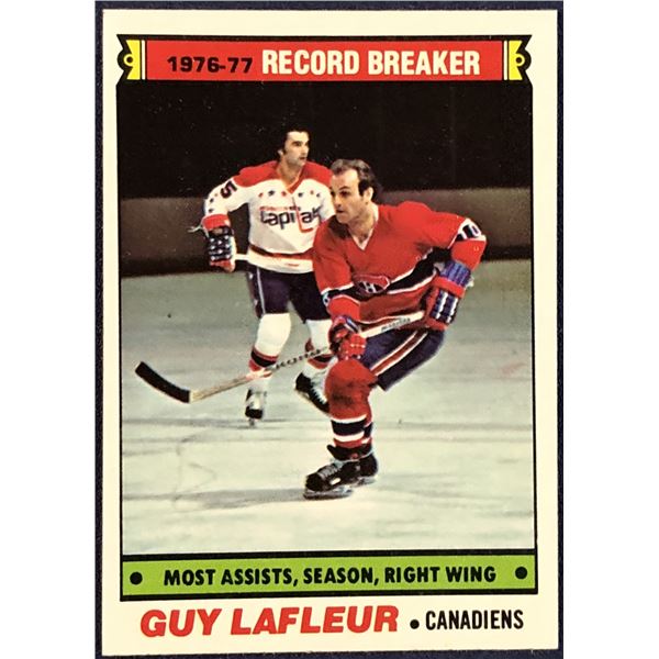 1977-78 TOPPS GUY LAFLEUR (HOF)