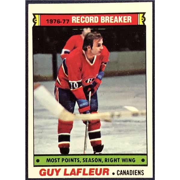1977-78 TOPPS GUY LAFLEUR (HOF)
