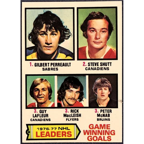 1977-78 TOPPS GILBERT PERREAULT (HOF)