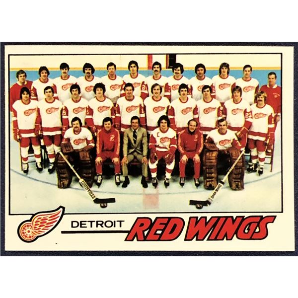 1977-78 TOPPS DETROIT RED WINGS