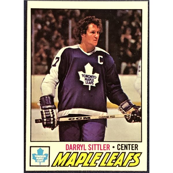 1977-78 TOPPS DARRYL SITTLER (HOF)