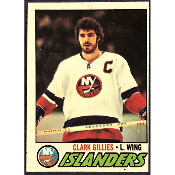 1977-78 TOPPS CLARK GILLIES (HOF)
