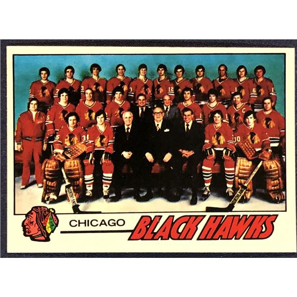 1977-78 TOPPS CHICAGO BLACK HAWKS