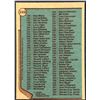 Image 2 : 1977-78 TOPPS CHECKLIST