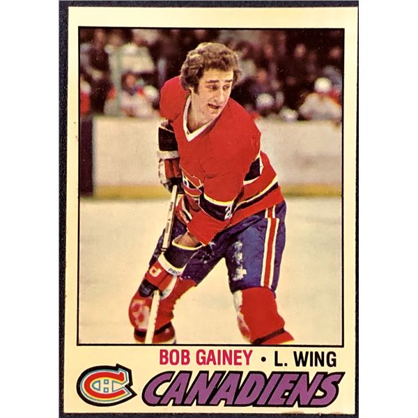 1977-78 TOPPS BOB GAINEY (HOF)