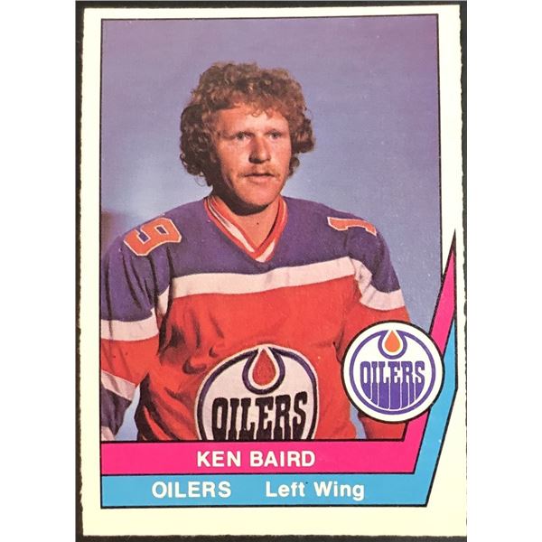 1977-78 O-PEE-CHEE WHA KEN BAIRD