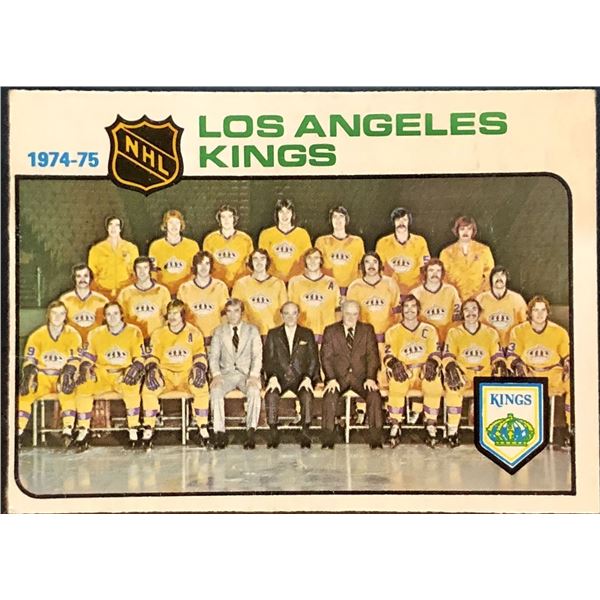 1975-76 NHL O-PEE-CHEE LOS ANGELES KINGS