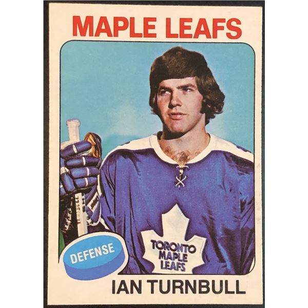 1975-76 NHL O-PEE-CHEE IAN TURNBULL