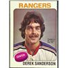 Image 1 : 1975-76 NHL O-PEE-CHEE DEREK SANDERSON