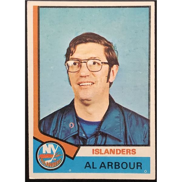 1974-75 TOPPS AL ARBOUR (HOF)