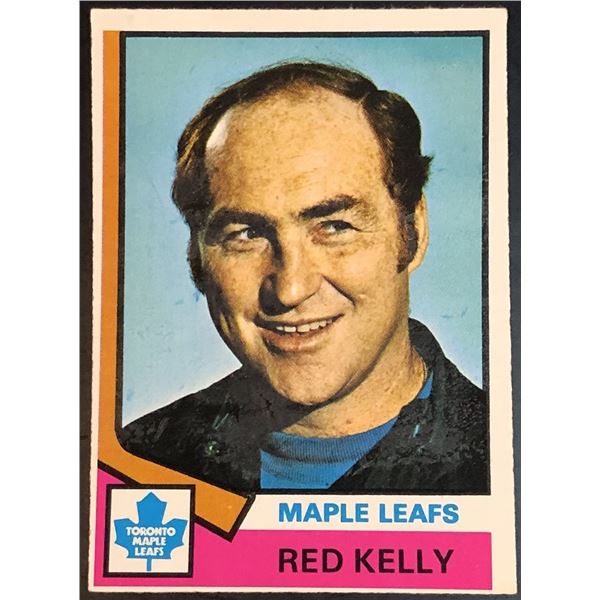 1974-75 O-PEE-CHEE RED KELLY (HOF)