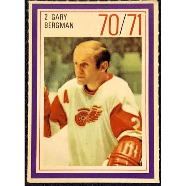 1970-71 ESSO NHL GARY BERGMAN