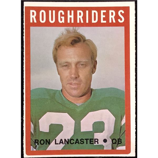 1972 O-PEE-CHEE RON LANCASTER