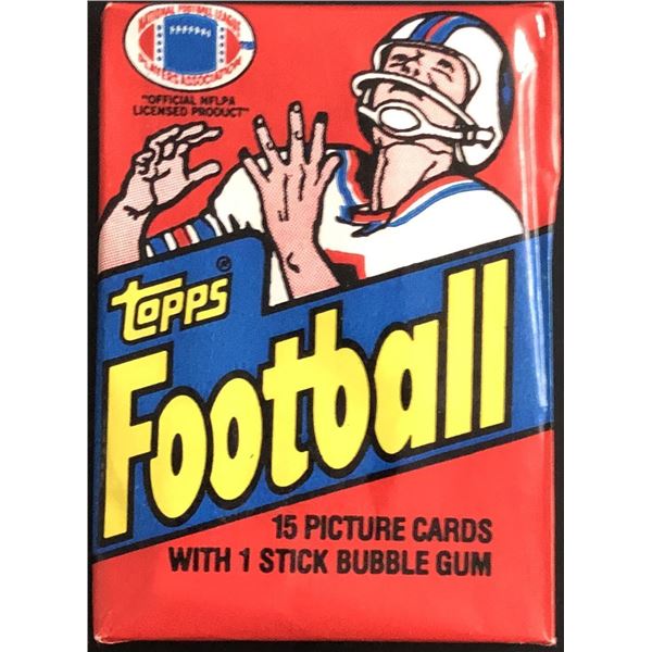 1982 TOPPS NFL WAX PACK