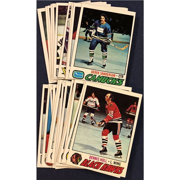1977-78 TOPPS NHL COLLECTION - 25 CARD