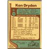 Image 2 : 1977-78 TOPPS KEN DRYDEN (HOF)