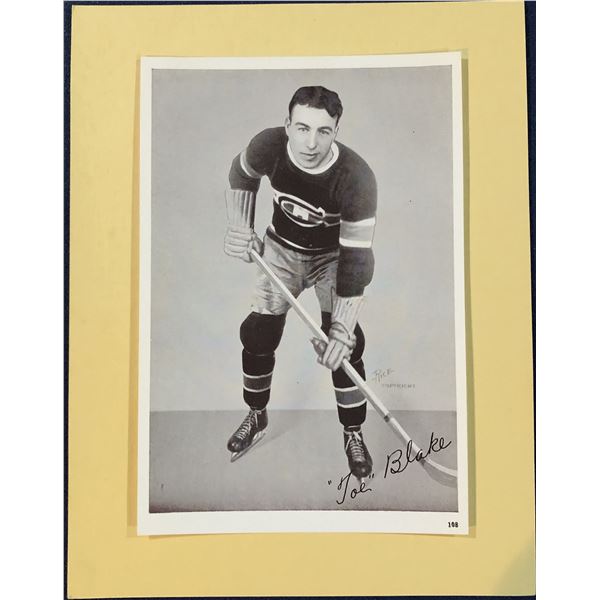 1935-36 CROWN BRAND TOE BLAKE (HOF)