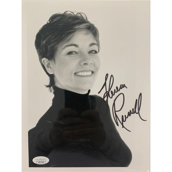 Black Widow Theresa Russell signed photo