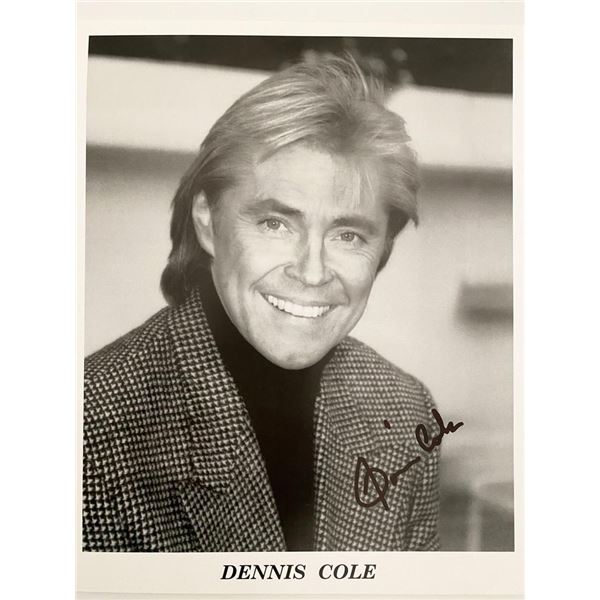 The Scarecrow and Mrs King Dennis Cole signed photo