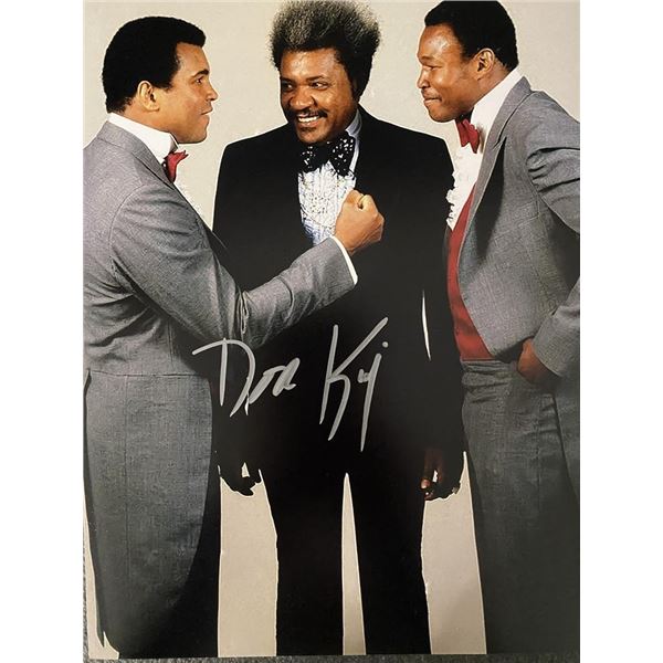 Boxing Promoter Don King signed photo